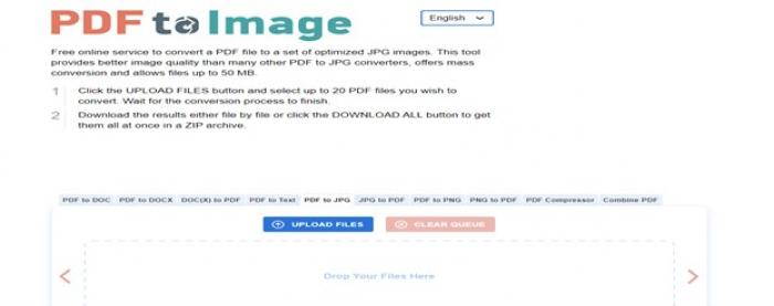 How to change PDF to JPG in PDF to Image