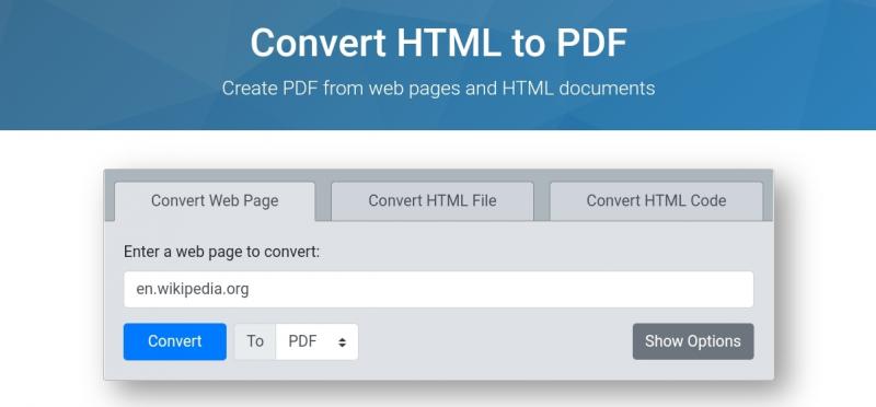 how to change HTML to PDF_PDFcrowd