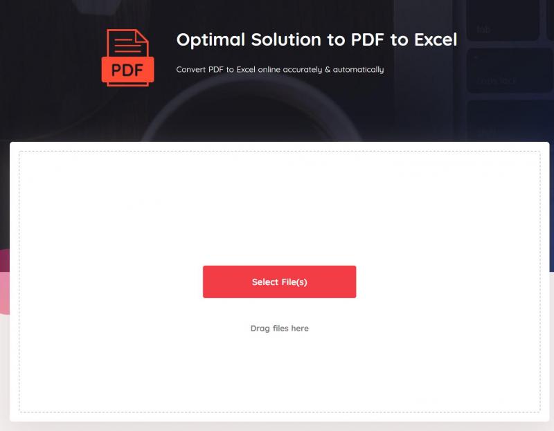 convert pdf to excel free online_VancePDF step1