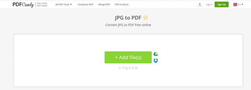 change jpg to pdf_PDFCandy step2