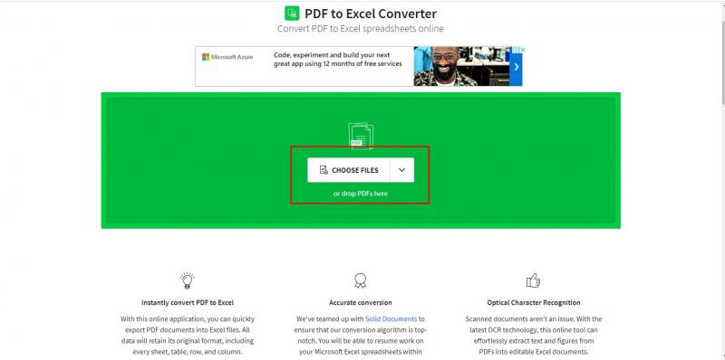 convert pdf to excel free online_Smallpdf step1