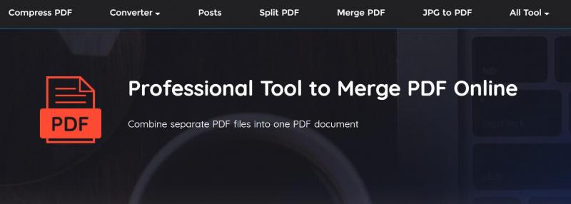 How to merge pdf _ VancePDF step1